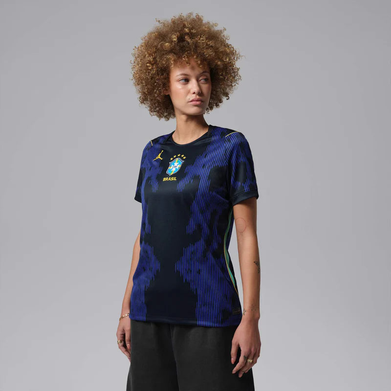Camisa Seleção Brasileira I 26/27 AZUL - Torcedor Nike Feminina