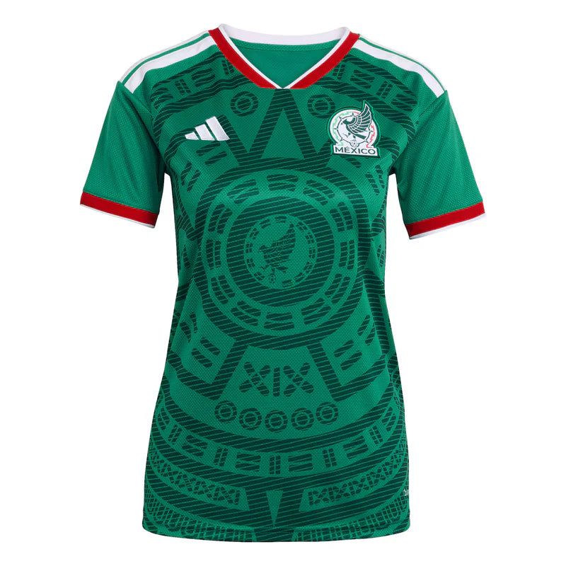 Camisa Seleção México I 26/27 - Torcedor Adidas Feminina