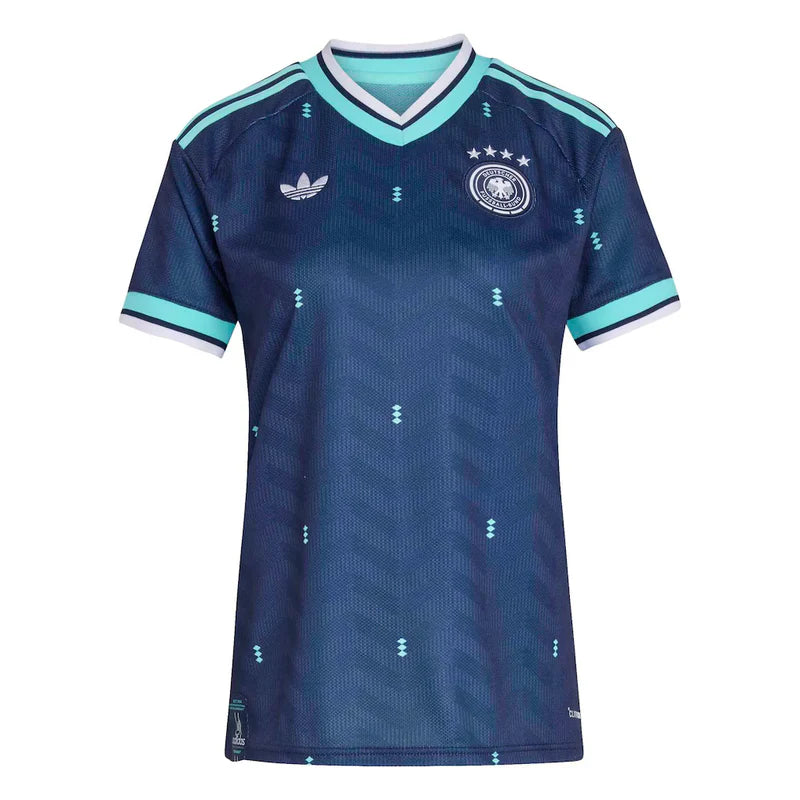 Camisa Seleção Alemanha Azul 26/27- Torcedor Adidas Feminina