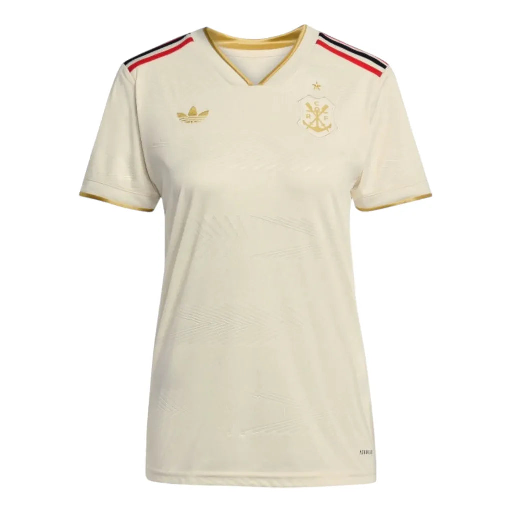 Camisa Flamengo III 25/26 - Feminina - Off White