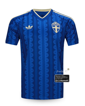Camisa Seleção Suécia Azul 26/27 - Torcedor Adidas Masculina