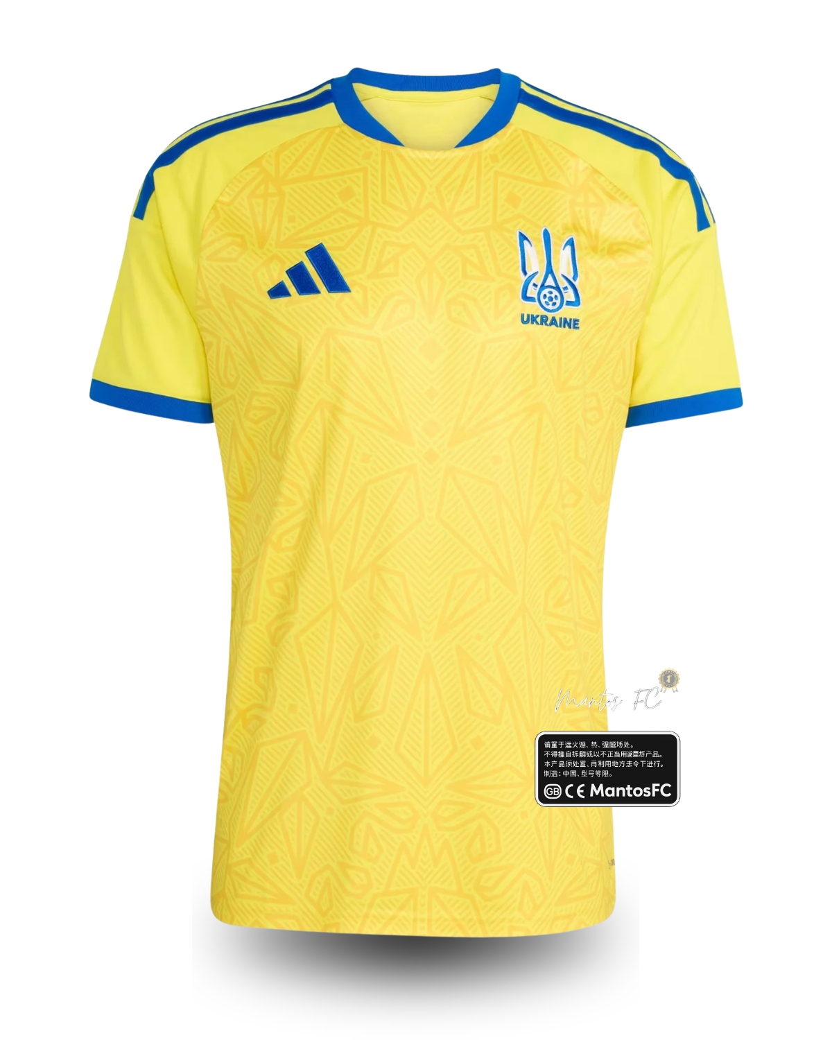Camisa Seleção Ucrânia 26/27 - Torcedor Adidas Masculina