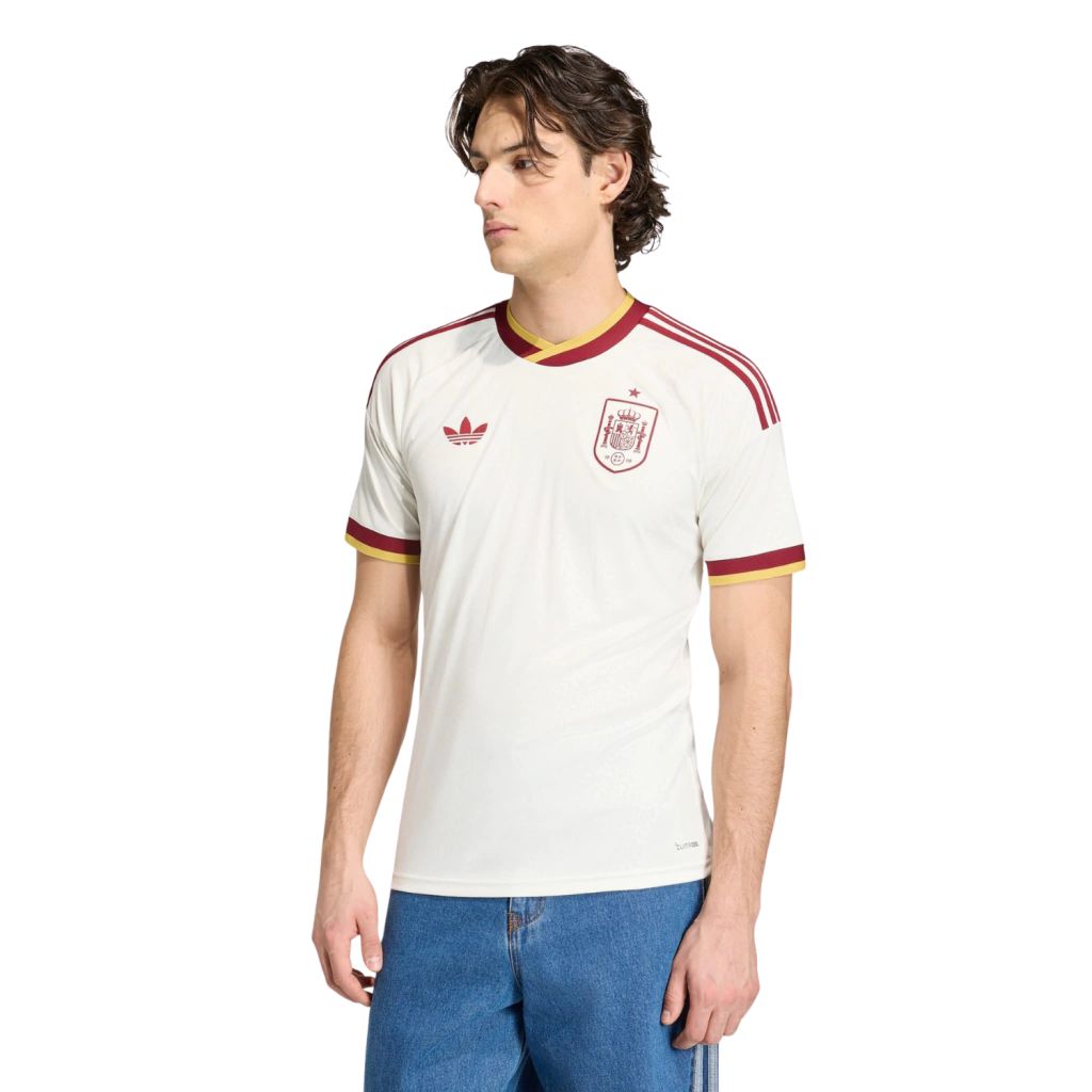 Camisa Seleção Espanha Branca 26/27 - Torcedor Adidas Masculina
