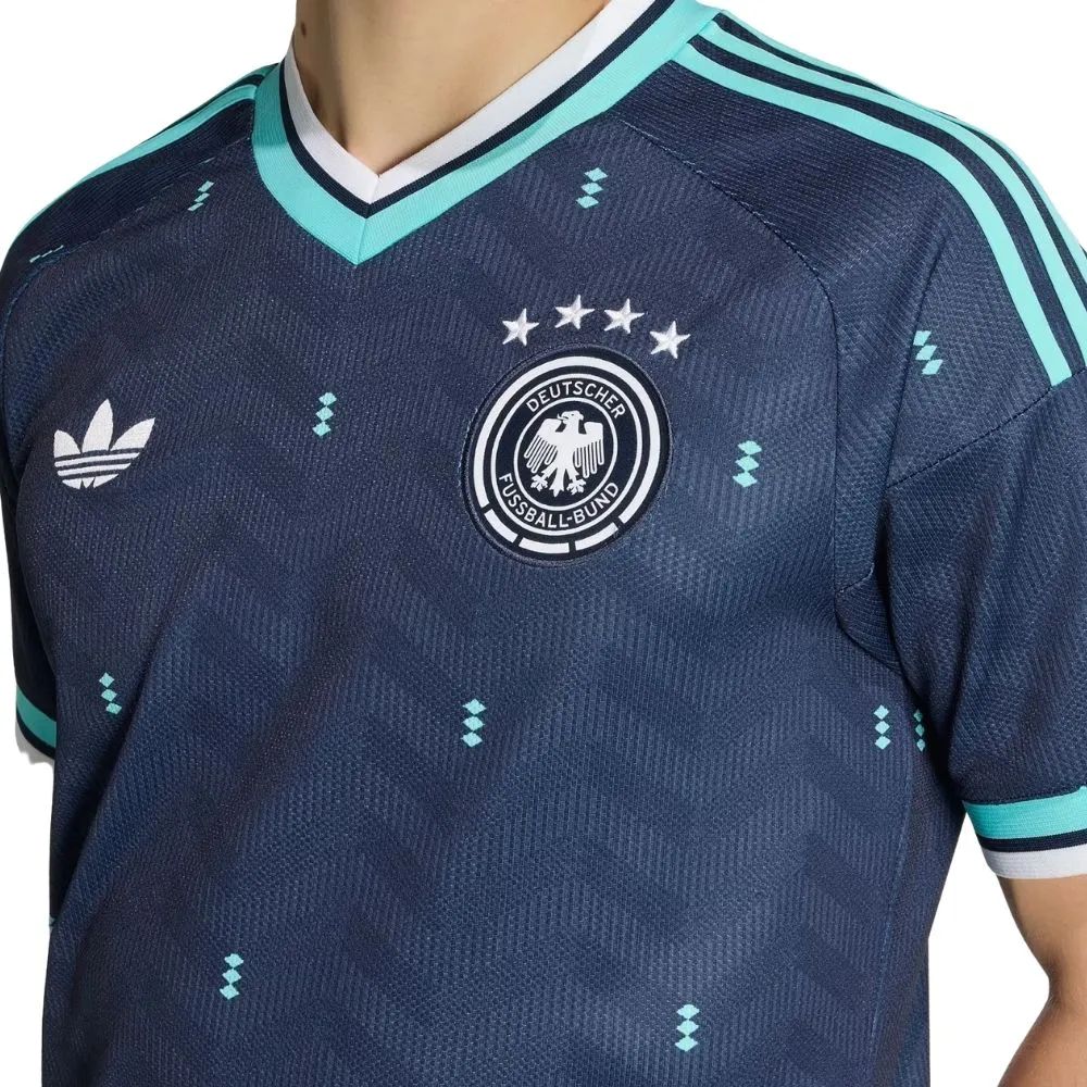 Camisa Seleção Alemanha Azul 2026/27 - Torcedor Adidas Masculina