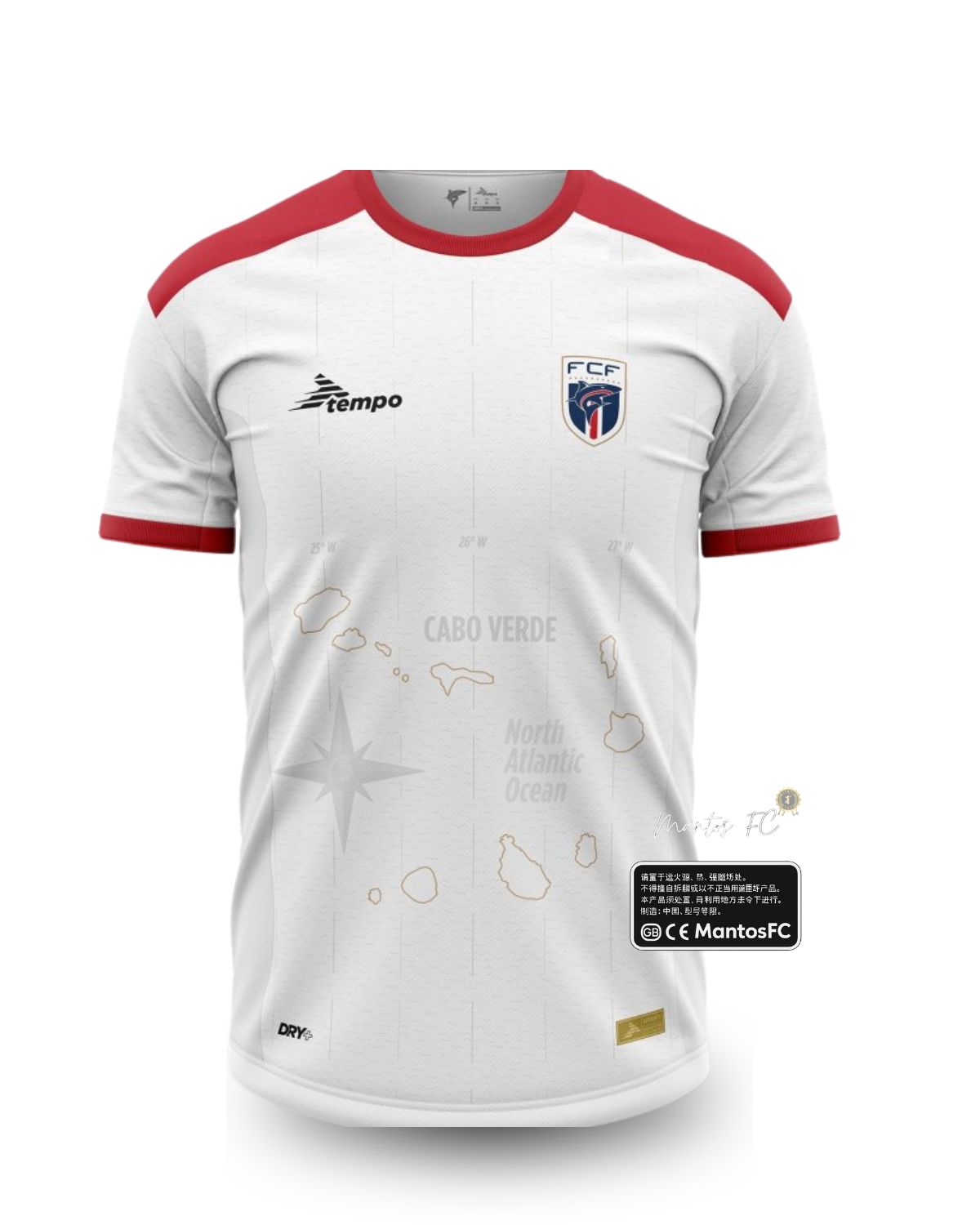 Camisa Seleção Cabo Verde II 2026/27 - Torcedor Tempo Masculina