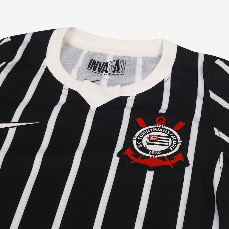 Camisa Corinthians II 26/27 - Torcedor Nike Feminina - Preto e Branco