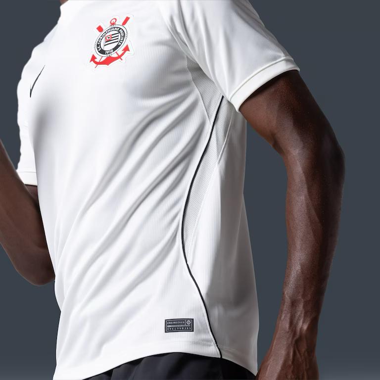 Camisa Corinthians I 26/27 - Torcedor Nike Masculina - Branca