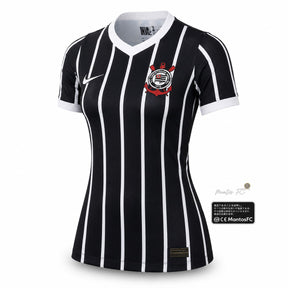Camisa Corinthians II 26/27 - Torcedor Nike Feminina - Preto e Branco