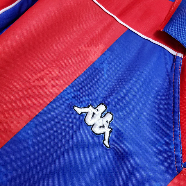 Camisa Barcelona Retrô 1992/1995 Azul e Vermelha - Kappa