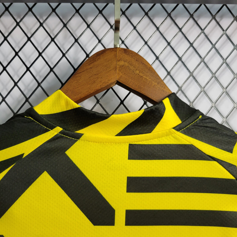 Camisa Borussia Dortmund Treino Amerela 22/23 -o T Versãorcedor