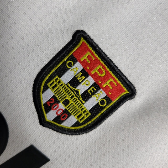 Camisa Retrô São Paulo I 2000 - Masculina Penalty - Branca com símbolo do Paulistão