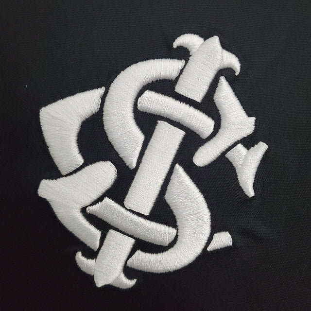 Camisa Internacional Edição Especial Consciência Negra 21/22 - Torcedor Adidas Feminina - Preta com detalhes em branco