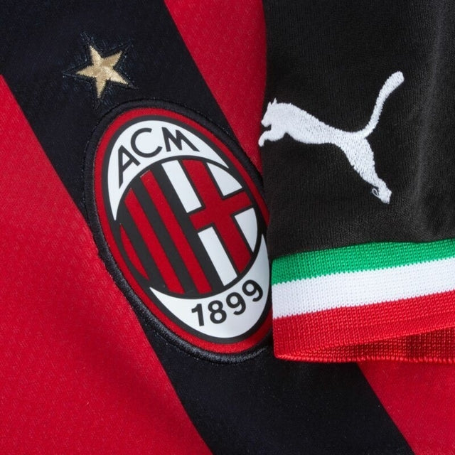 Camisa AC Milan I 22/23 - Torcedor Puma Masculina - Vermelha