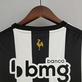 Camisa Atlético Mineiro I 22/23 Torcedor Adidas Masculina - Preto e Branco