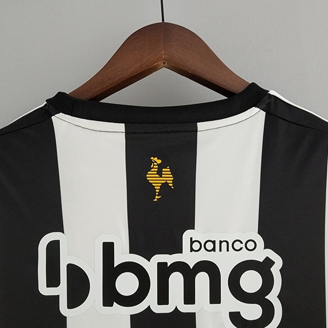 Camisa Atlético Mineiro I 22/23 Torcedor Adidas Masculina - Preto e Branco