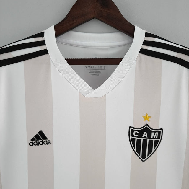 Camisa Atlético Mineiro II 22/23 Torcedor Adidas Feminina - Branco e Preto