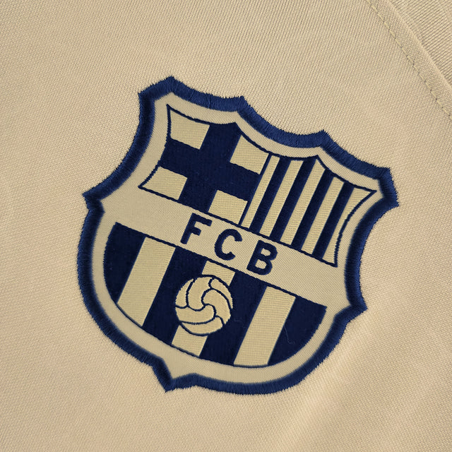 Camisa Barcelona Away 22/23 Torcedor Nike Masculina - Dourada