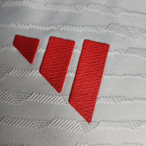 Camisa Bayern de Munique 23/24 - Jogador Adidas Masculina - Branca e vermelha