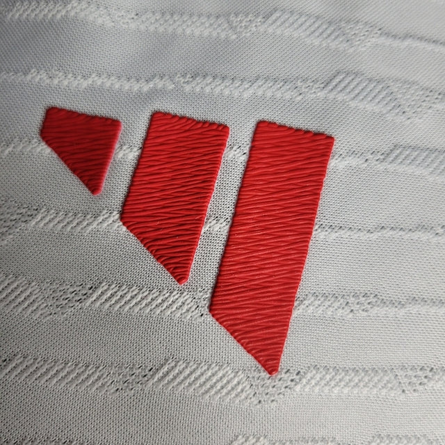 Camisa Bayern de Munique 23/24 - Jogador Adidas Masculina - Branca e vermelha