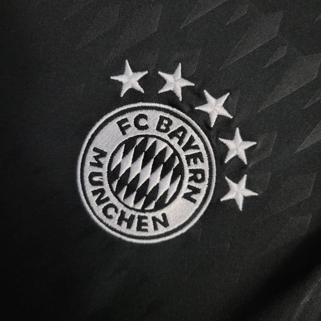 Camisa Bayern de Munique Goleiro 23/24 - Torcedor Adidas Masculina - Preta
