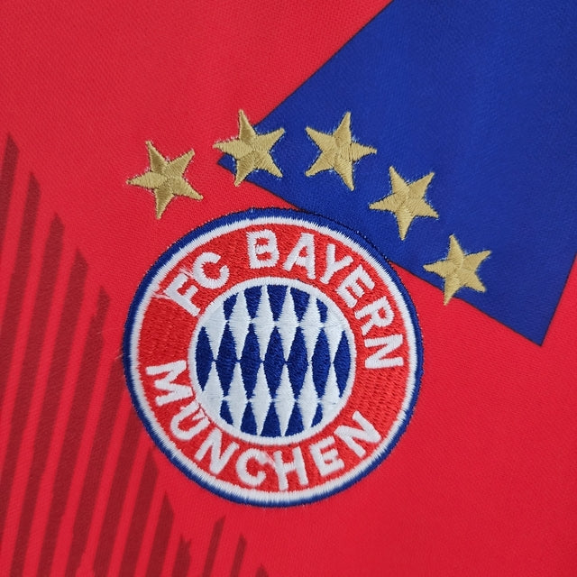 Camisa Bayern de Munique (mash-up) 22/23 Torcedor Adidas Masculina - Vermelho