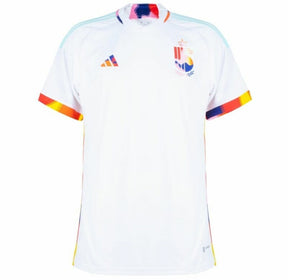 Camisa Bélgica Away 22/23 Torcedor Adidas Masculina - Branca