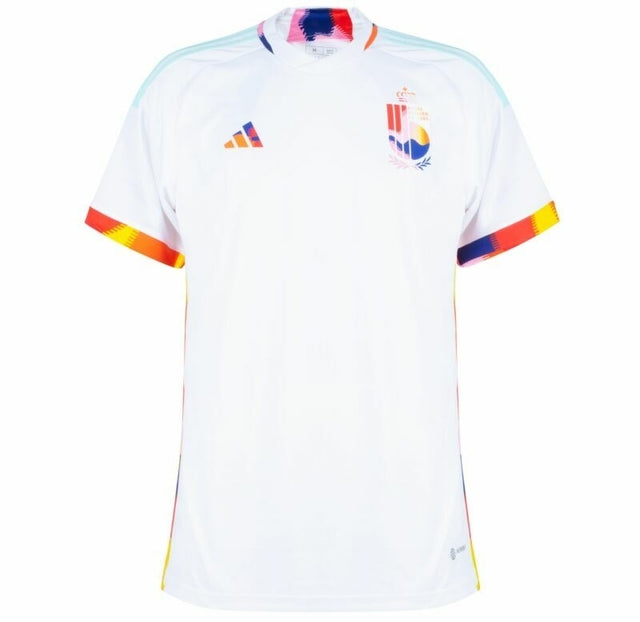 Camisa Bélgica Away 22/23 Torcedor Adidas Masculina - Branca