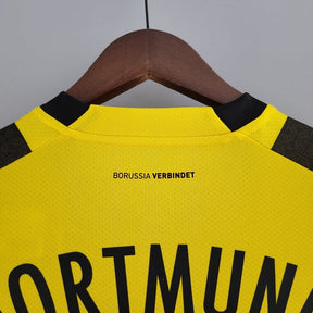Camisa Borussia Dortmund I 22/23 - Torcedor Puma Masculina - Amarela e preta