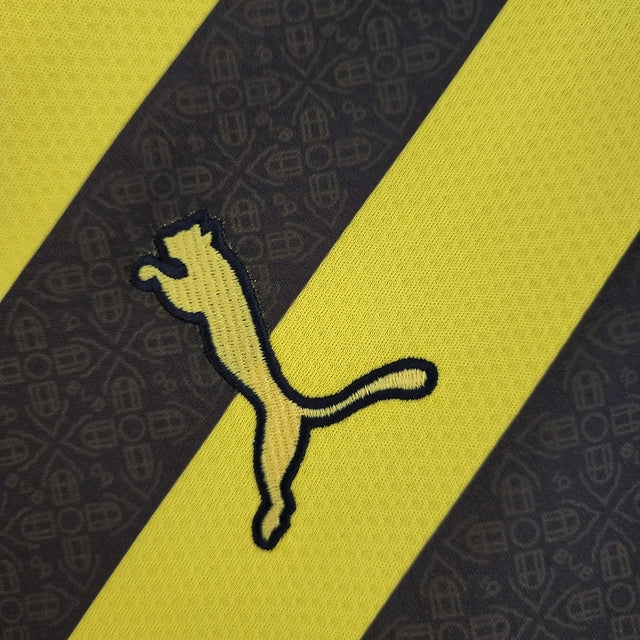 Camisa Borussia Dortmund I 22/23 - Torcedor Puma Masculina - Amarela e preta