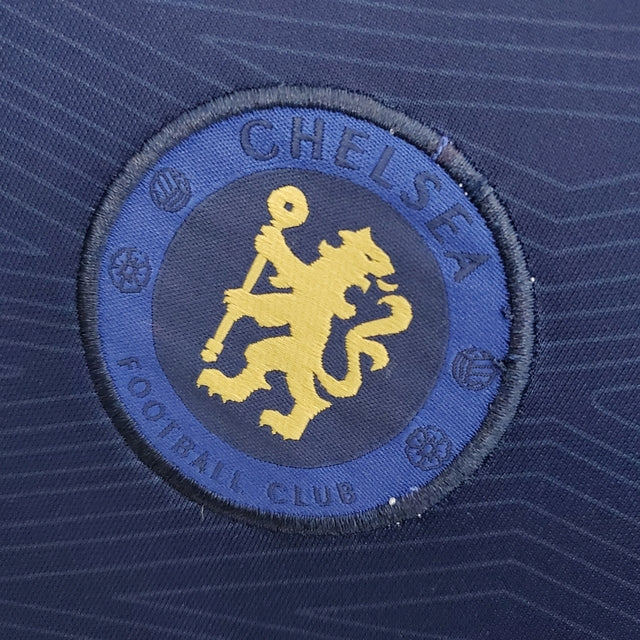 Camisa Chelsea Pré-Jogo 22/23 Torcedor Nike Masculina - Azul