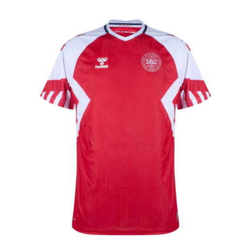 Camisa Dinamarca I 23/24 Torcedor Masculina - Vermelho