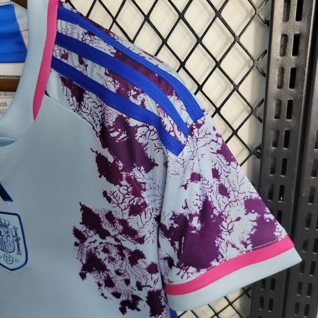 Camisa Seleção da Espanha 23/24 - Torcedor Feminina Adidas - Azul