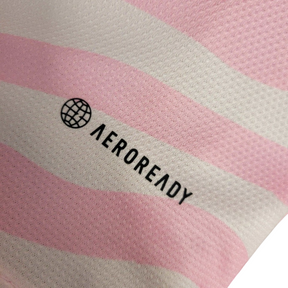 Camisa Flamengo 23/24 Torcedor Adidas Masculina - Rosa com detalhes em preto