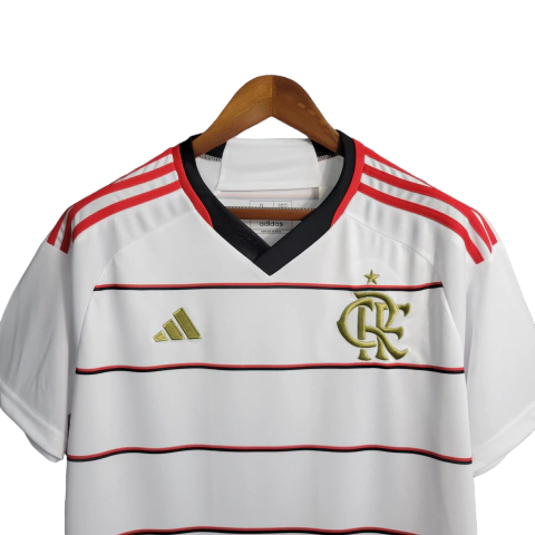 Camisa Flamengo II 23/24 - Torcedor Adidas Masculina - Branco