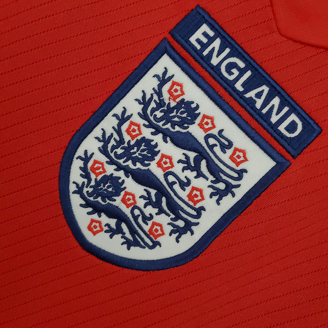 Camisa Retrô Seleção da Inglaterra 2008/2009 - Umbro Masculina - Vermelha