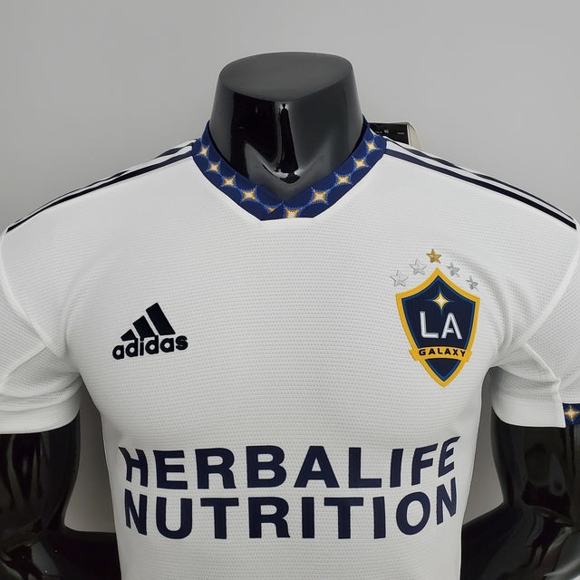 Camisa LA Galaxy Home 22/23 Jogador Adidas Masculina - Branco
