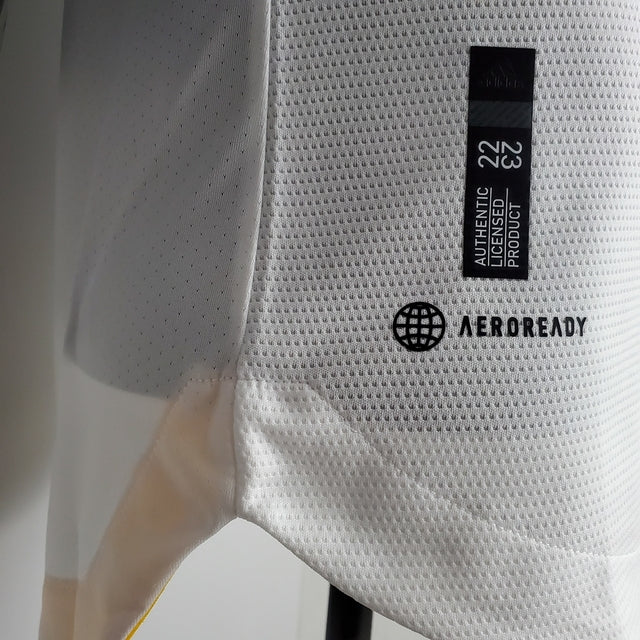 Camisa LA Galaxy Home 22/23 Jogador Adidas Masculina - Branco