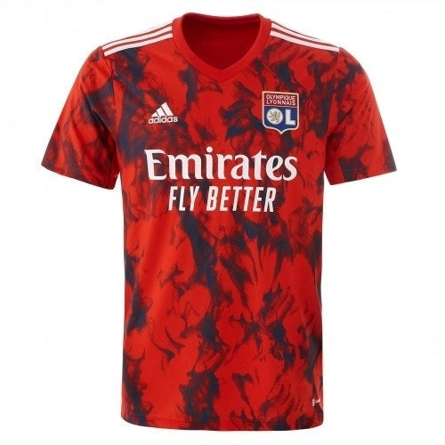 Camisa Lyon Away 22/23 Torcedor Adidas Masculina - Vermelho