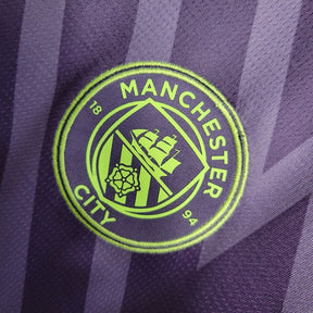 Camisa Manchester City Goleiro 23/24 - Torcedor Puma Masculina - Roxo