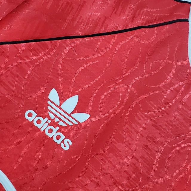 Camisa Manchester United Home Retrô 90/92 Torcedor Adidas Masculina - Vermelha