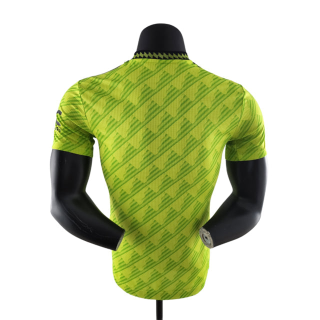 Camisa Manchester United Third 22/23 Jogador Adidas Masculina - Verde Limão