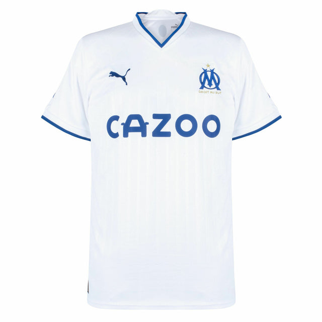 Camisa Marseille Home 22/23Torcedor Puma Masculina - Branca
