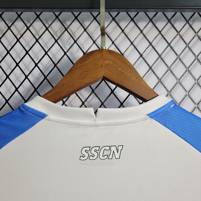 Camisa Napoli II 22/23 - Torcedor EA7 Masculina - Branca