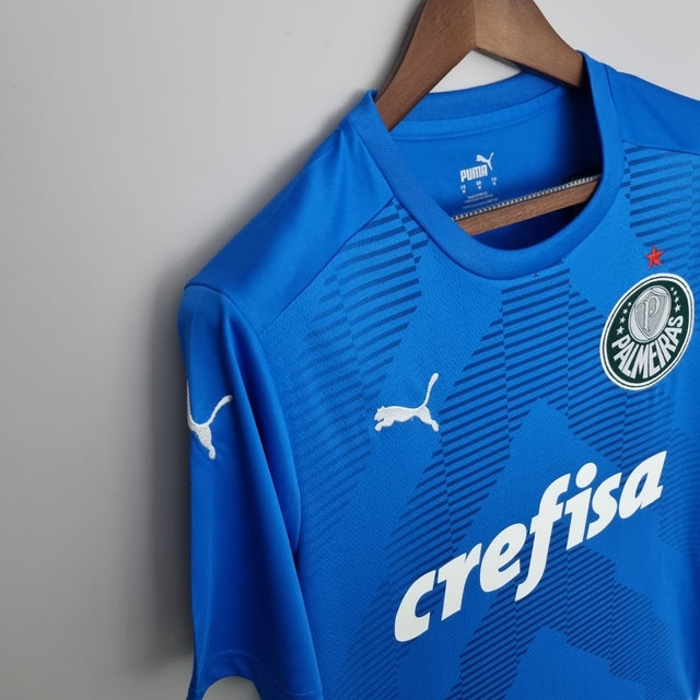 Camisa Palmeiras Goleiro 22/23 Torcedor Puma Masculina - Azul
