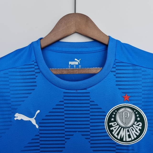 Camisa Palmeiras Goleiro 22/23 Torcedor Puma Masculina - Azul