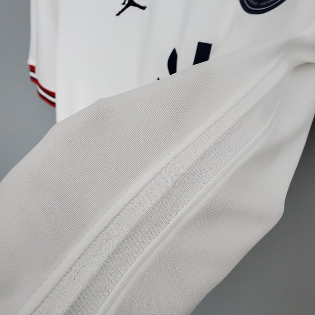 Camisa Paris Saint-Germain Fourth 21/22 - Torcedor Jordan Masculina - Branca