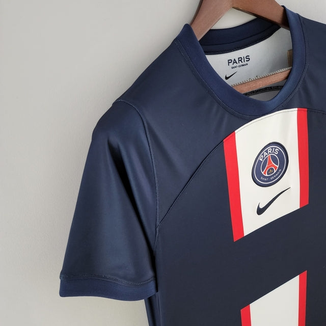 Camisa Paris Saint-Germain I 22/23 - Torcedor Nike Masculina - Azul marinho