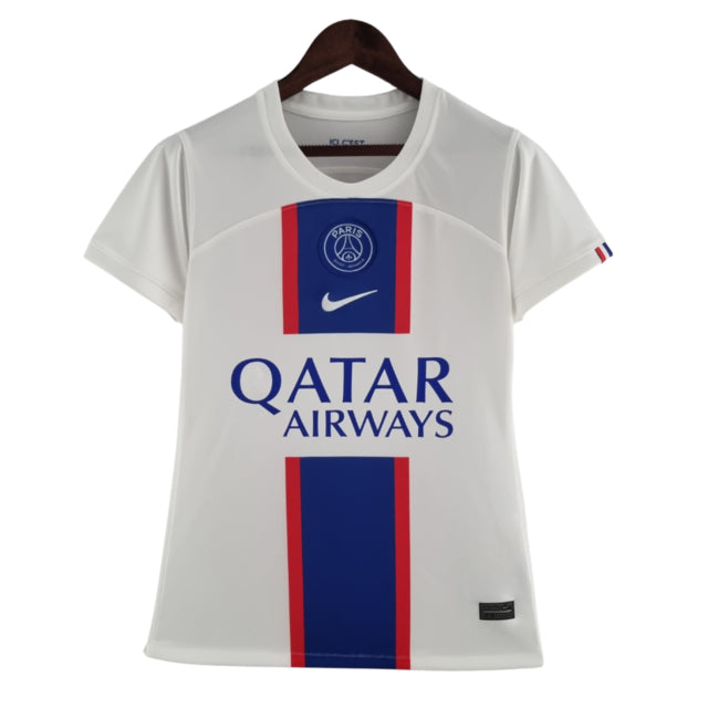 Camisa Paris Saint-Germain III 22/23 - Torcedor Nike Feminina - Branca