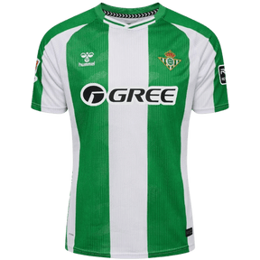 Camisa Real Betis Home 2025/2026 Hummel Verde e Branca Torcedor Masculina