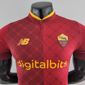 Camisa Roma I 22/23 - Jogador New Balance Masculina - Vermelha